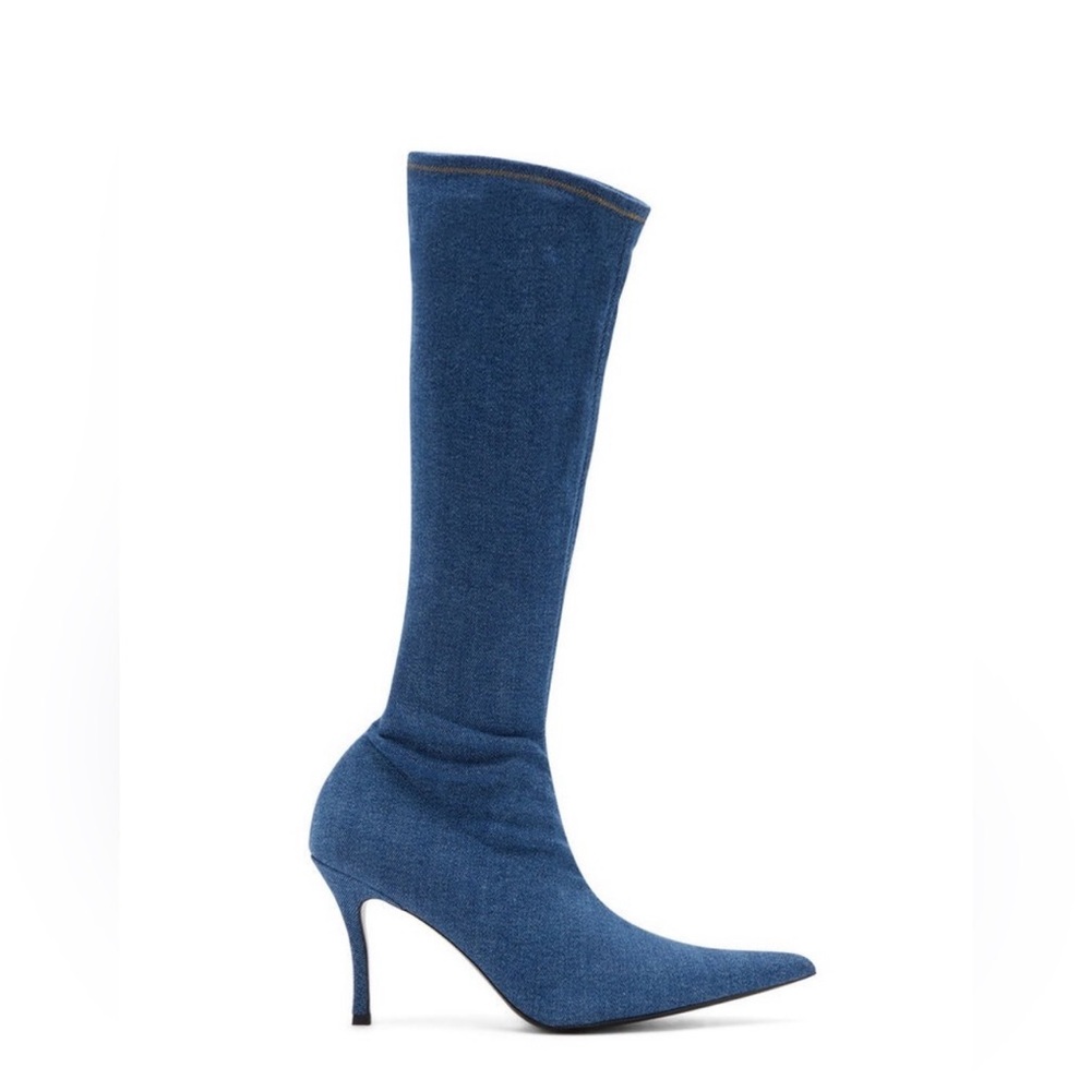 DIESEL D-VENUS KBT DENIM BOOT size 40